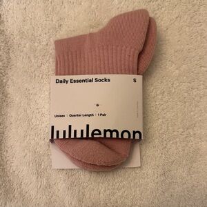 lululemon athletica Soft Pink Casual Socks